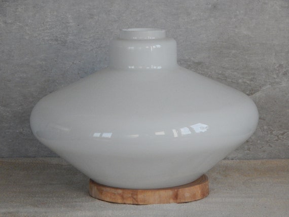 Vintage Glass Pendant Ceiling Light Vintage Glass lamp shade pendant milk white lampshade retro minimalist vintage 1980 s