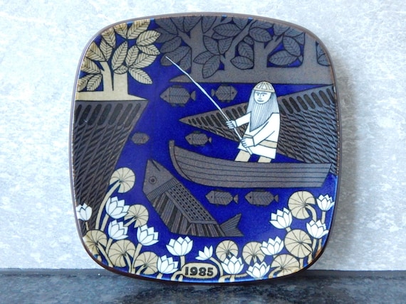 Arabia of Finland Annual Plate Decorative Plate Designed by Raija