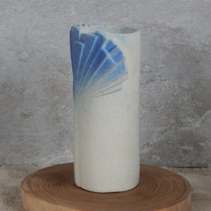 Estonian Vintage stoneware Vase Vintage ARS Designer Saima Sõmer Handmade
