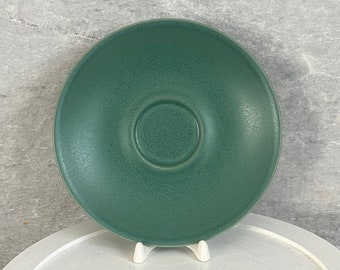 Arabia of Finland 24 H Green Saucer Designed by Heikki Orvola Porcelain Green