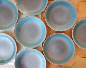 Scandinavian Vintage Plate Ceramic Salad Plate