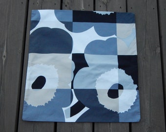 MARIMEKKO UNIKKO fabric Pillowcover Modern Gray Black Beige Hand Made Pillowcase Original Pattern design Maija Isola