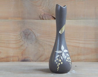 Dansk keramik Vase Vintage Scandinavian Vase Stoneware Handarbejde