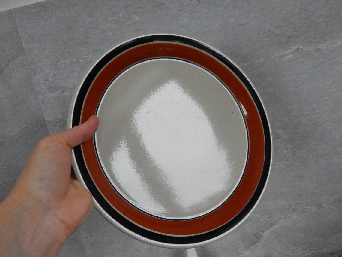 Scandinavian Vintage Plate Höganäs Keramik Stoneware RANDA - Etsy