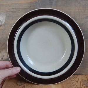 Arabia of Finland Ruija Ceral Bowl Designed by Raija Uosikkinen Stoneware Troubador Bowl 1970s