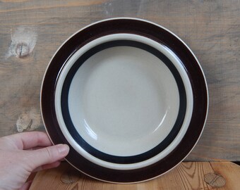 Arabia of Finland Ruija Ceral Bowl Designed by Raija Uosikkinen Stoneware Troubador Bowl 1970s