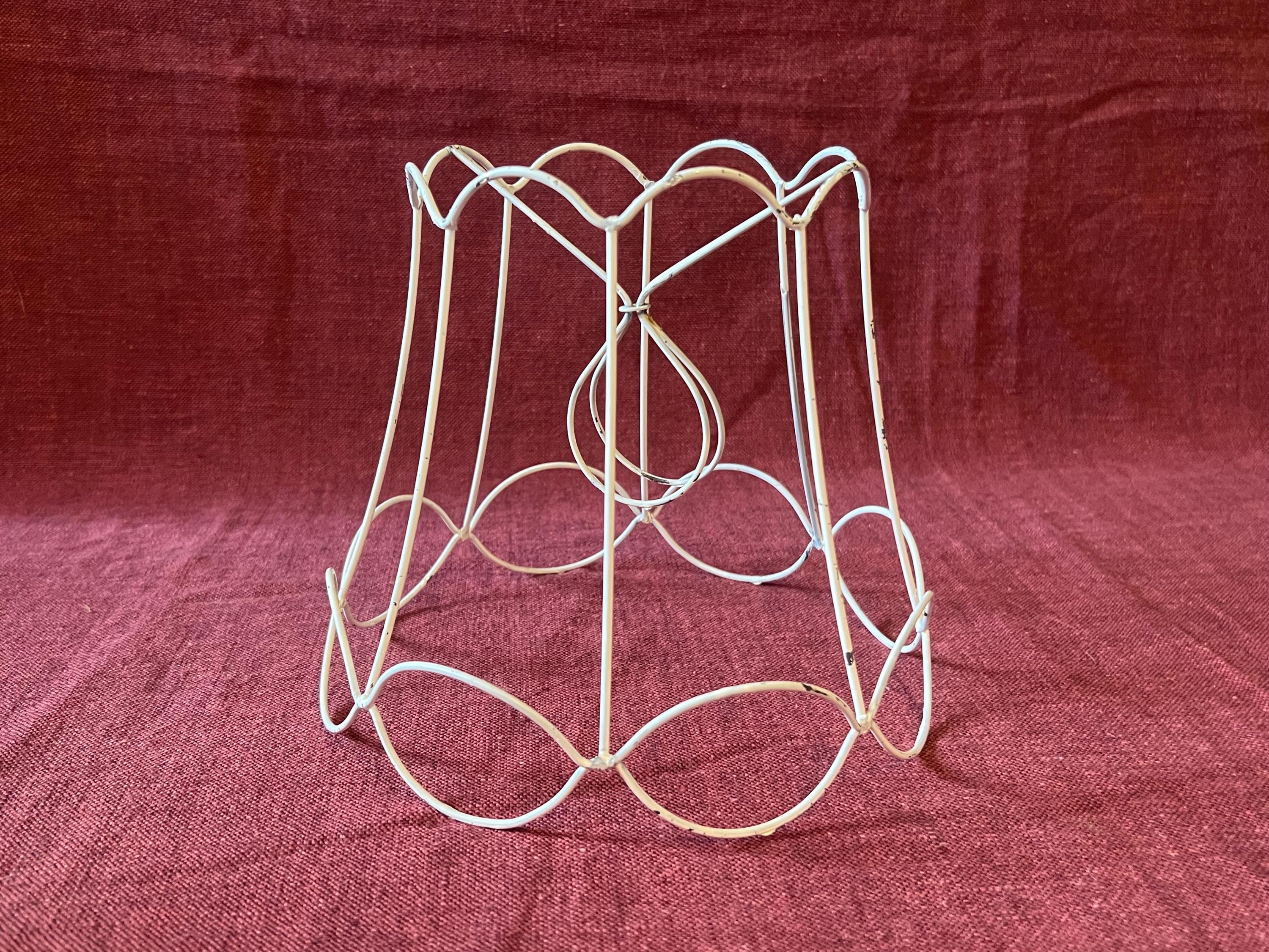 1 Scandinavian Vintage Lamp Shade Frame Wire Frame Wireframe - Etsy