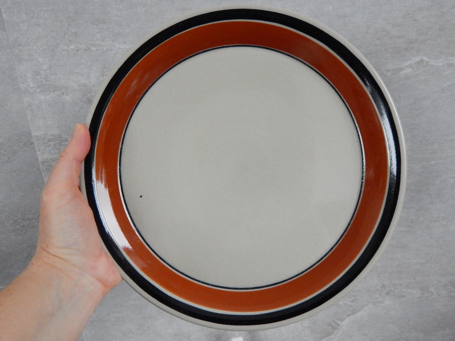 Scandinavian Vintage Plate Höganäs Keramik Stoneware RANDA - Etsy