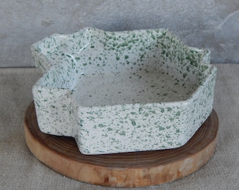 Vintage Ceramic Ikebana Vase  Vase Bowl