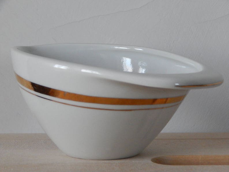 Vintage Restaurant Gravy Boat Sauce Pan Vintage Serving Jug Design 1970 s image 5