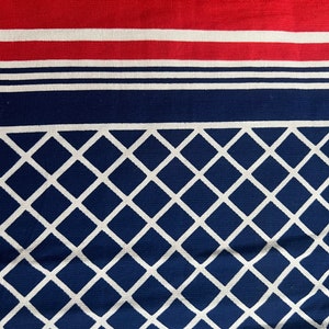 Estonian Vintage KREENHOLM Fabric Retro Fabric Textile, 1970-s measures 74 cm x 200 cm