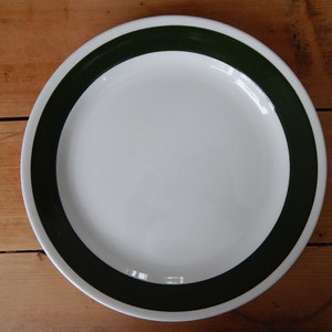 Vintage Gustavsberg Green Border plate Gustavsberg Dinner Plate