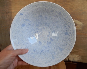 Scandinavian Vintage Big Krukmakeri Argilla Bowl Blue white Keramik Bowl Handmade Ceramic Bowl