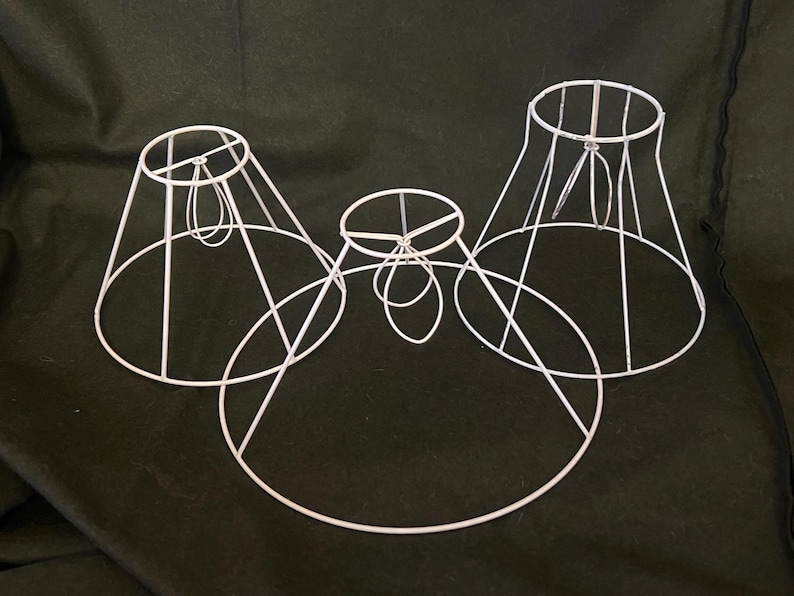 Scandinavian Vintage Lamp Shade Frame Wire Frame Wireframe - Etsy