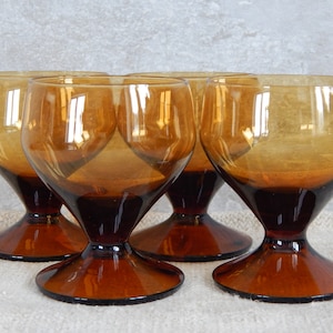 6er Set Schnapsgläser Gläser Schwedisches Mid Century Modern Design Made in Schweden Sammlerglas