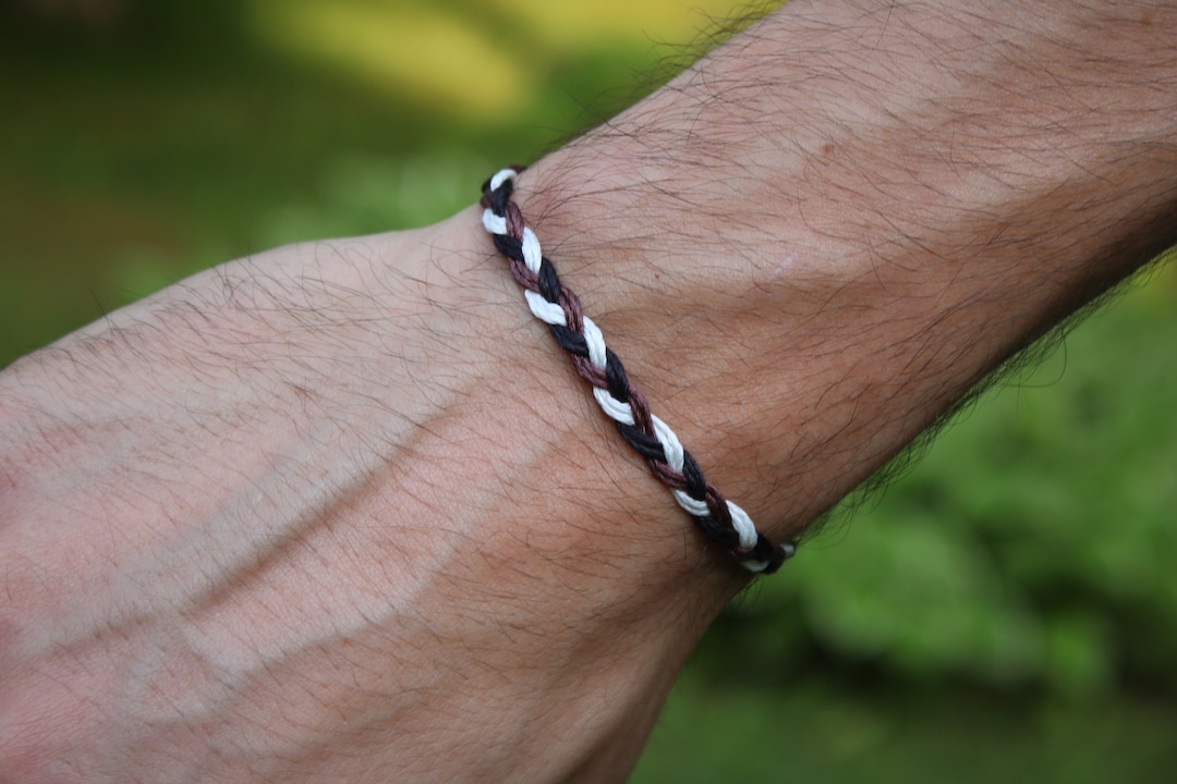 Men's Bracelet, Male Bracelet, Men's Jewelry, Braided Men's Bracelet