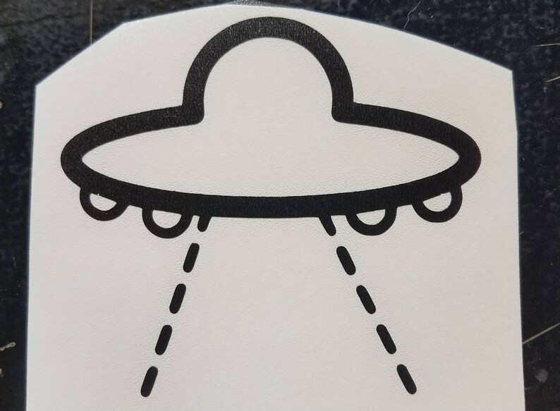 Ufo Aliens Vinyl Decals Car Decals Vinyl Stickers Vinyl Etsy