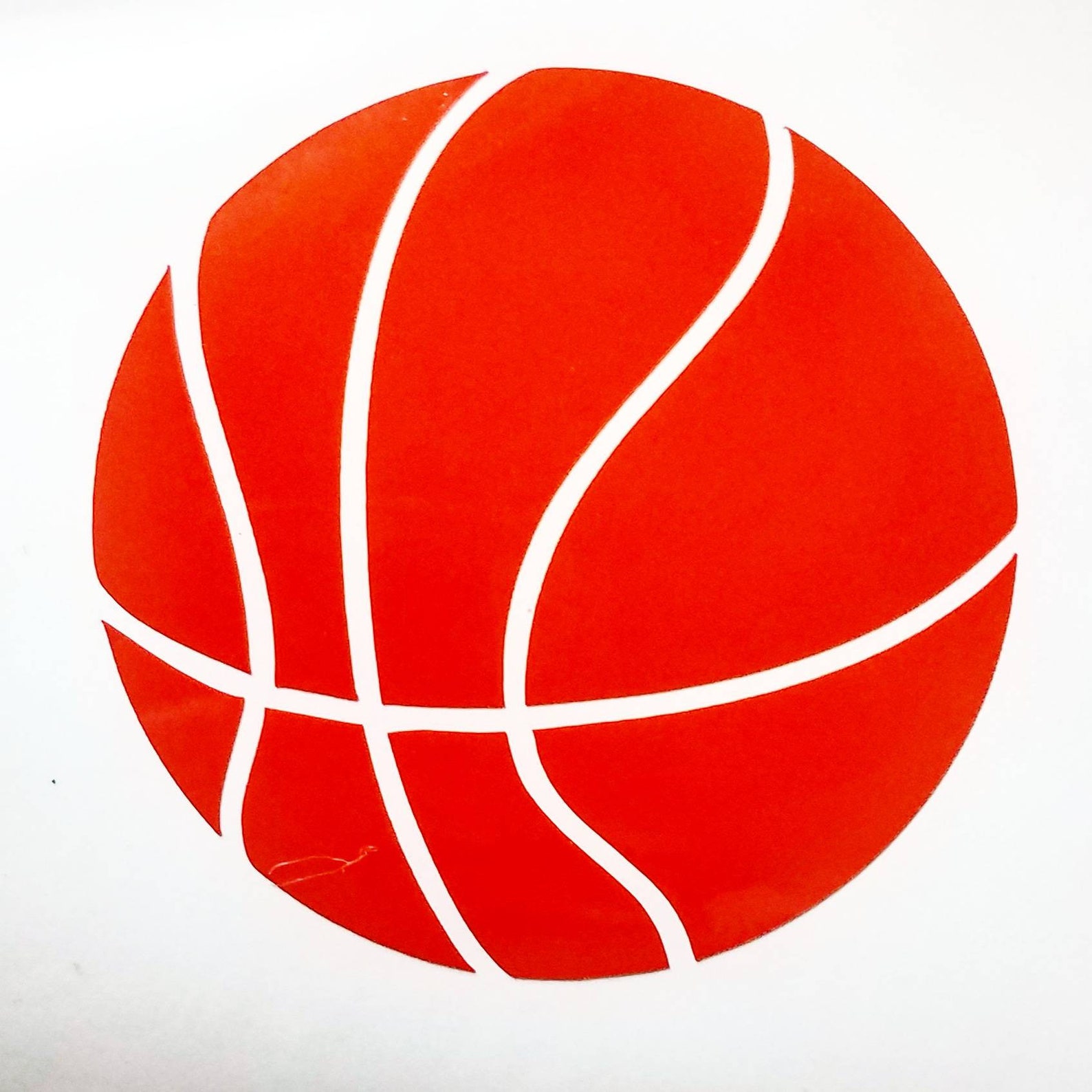 Sale Basketball Vinyl Decals Di Cut Vinyl Decal Car Truck Home Etsy
