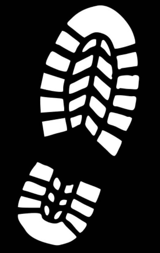 Sale Boot print Decal Die Cut Vinyl Car Decal Sticker For Etsy