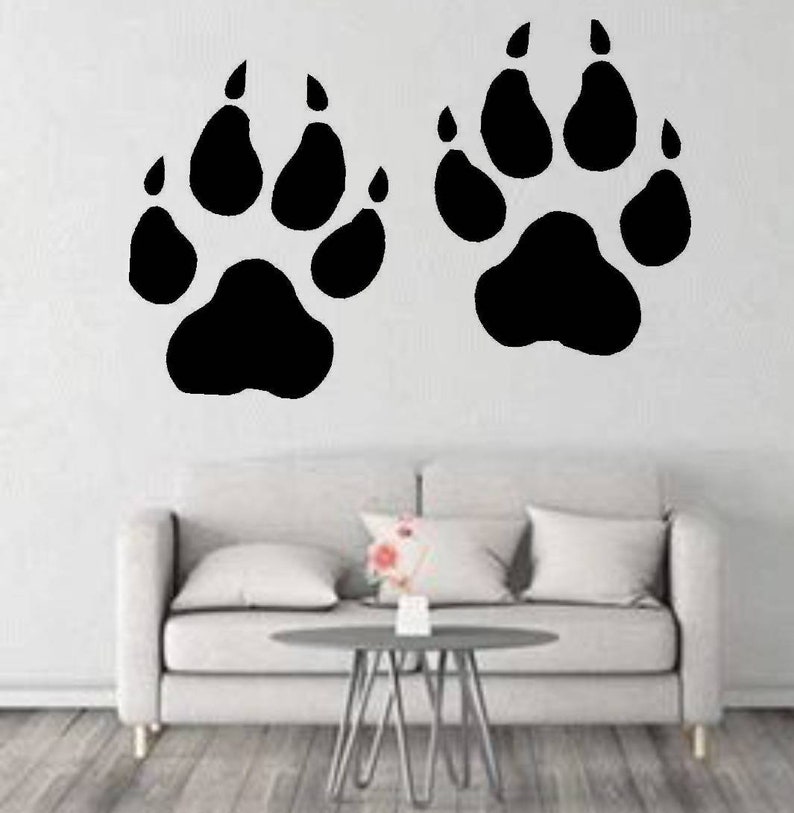 Wolf Paw Yeti Decal Die Cut Vinyl Car Decal Sticker for Etsy