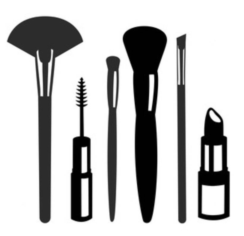 Как нарисовать кисточку для макияжа