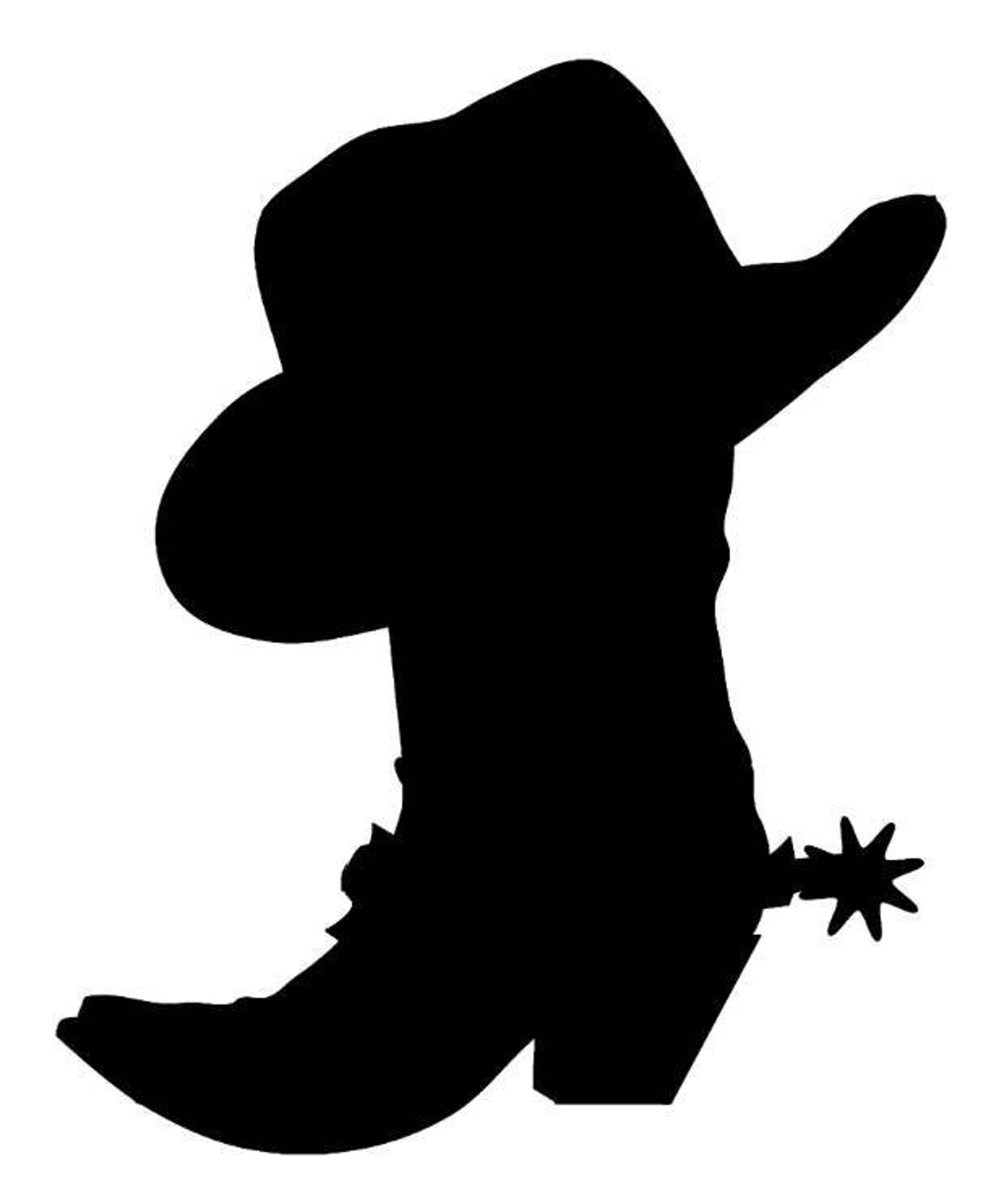 Cowboy Boots hat Yeti Decal Die Cut Vinyl Car Decal Sticker Etsy
