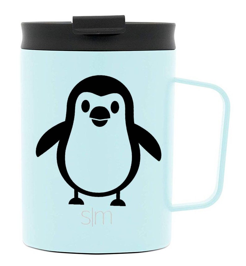 Peeking Penguin Vinyl Decal Sticker Car Truck Window