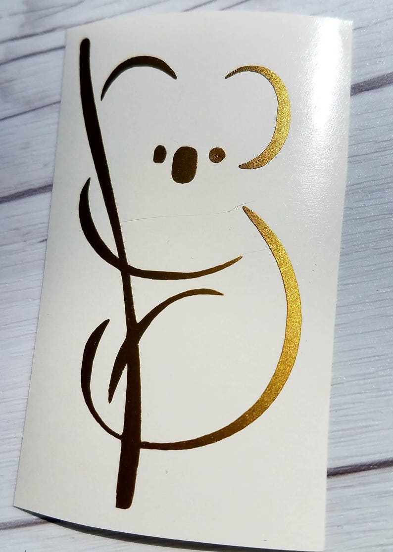 Sale Koala Bear Vinyl Decal for Cars Walls Tumblers Cups Etsy