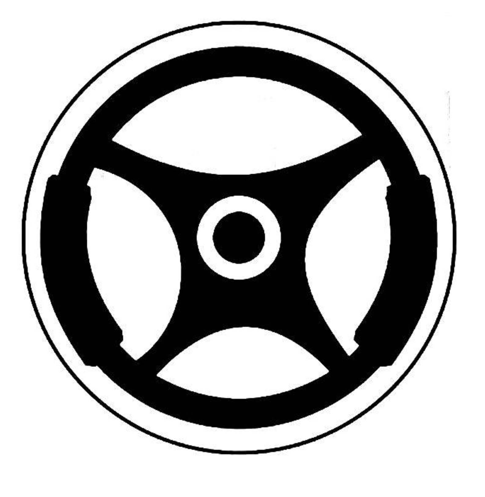 Steering Wheel Decal Die Cut Vinyl Car Decal Sticker for Etsy