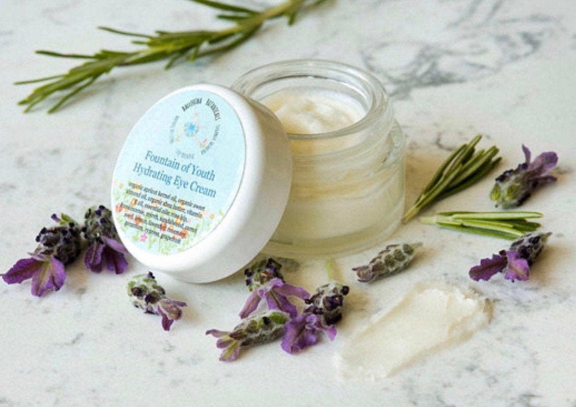 shea butter around eyes