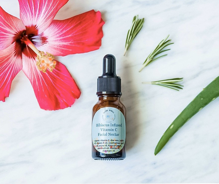 Vitamin C Serum With Hibiscus, Rosehip & Rosemary Essential Oils