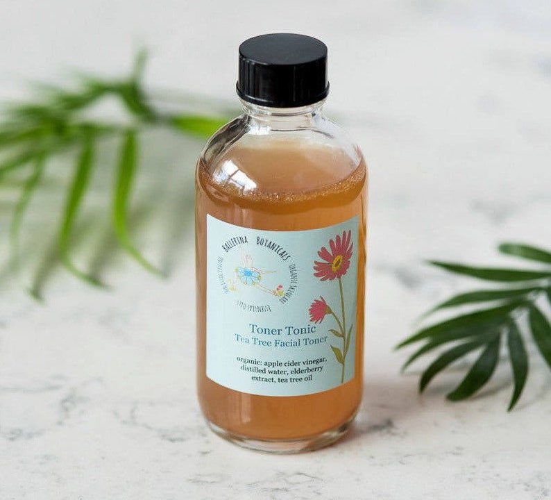Facial Toner Apple Cider Vinegar Toner for Acne and Oily Etsy