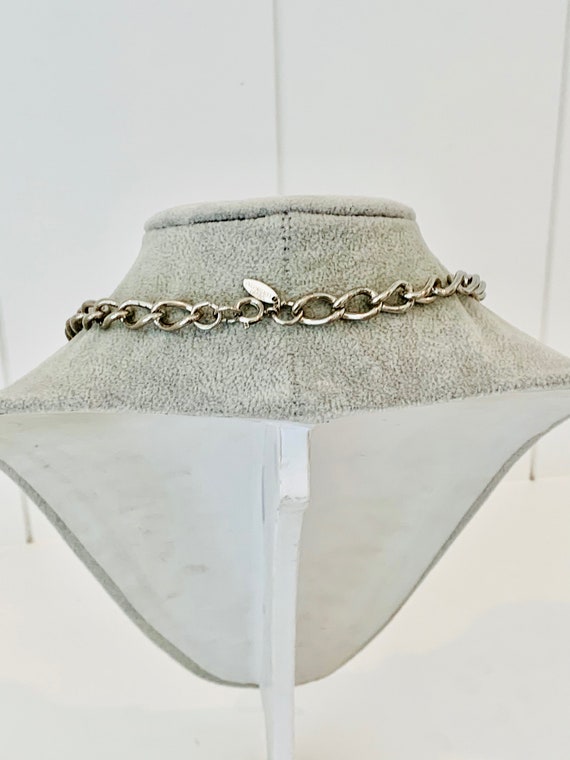 Vintage Sarah Coventry Silver Tone Chain Link Nec… - image 6
