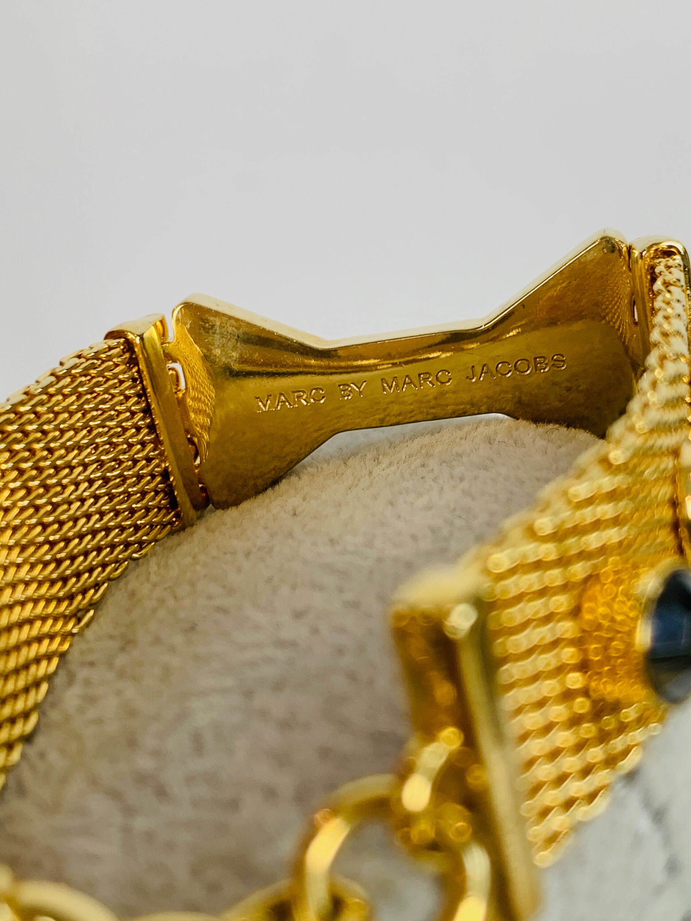 Marc jacobs gold bracelet best sale