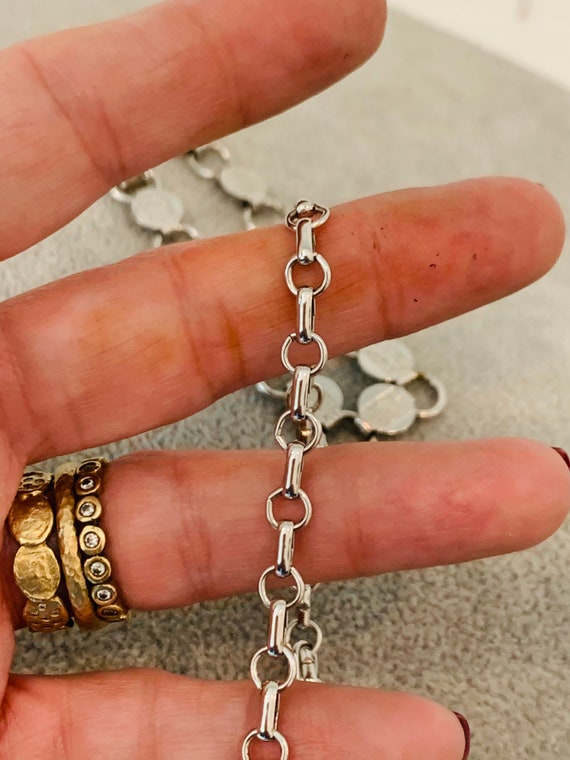 Two Vintage Sarah Coventry Silver Tone Chain Link… - image 10