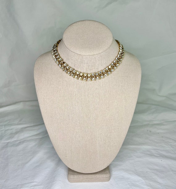 Vintage Trifari Gold Toned Necklace - image 1