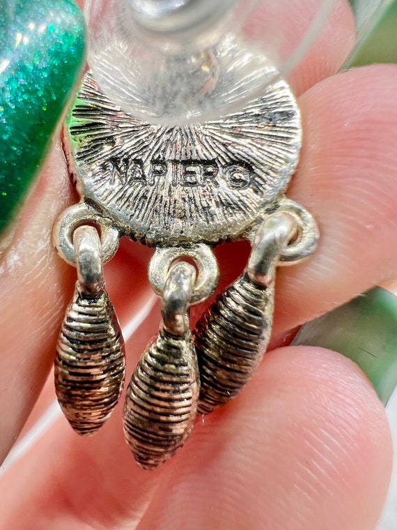 Set of 3 Pairs of Vintage Napier Earrings - image 7