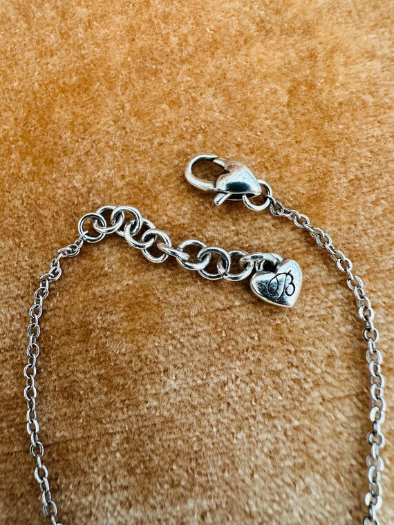 Brighton Starry Night Rectangular Silver Rhinesto… - image 5