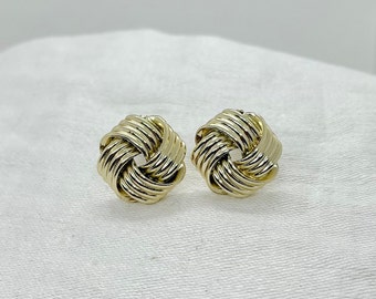 Vintage Lisner Silver Tone Clip-On Earrings