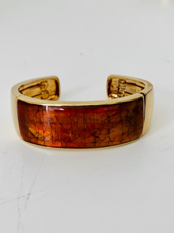 Lucite cuff deals bracelet