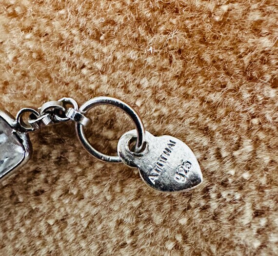 925 Sterling Silver Rectangular Crystals By The Y… - image 10