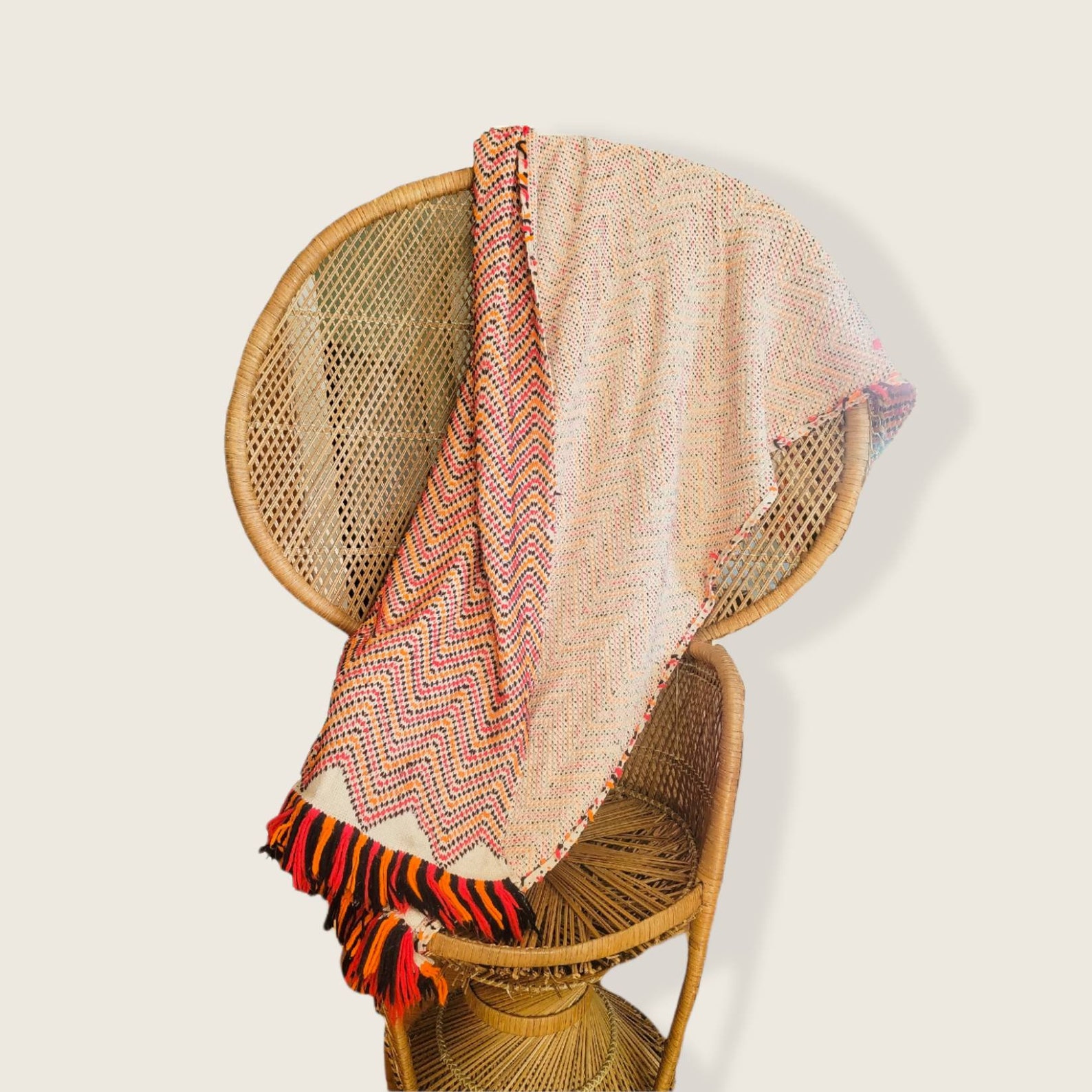 Mid Century Modern MCM Vintage Throw Blanket Etsy