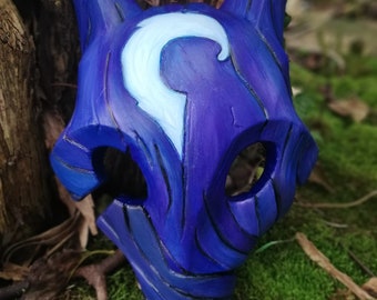 Mask inspired by Kindred person (wolf) from League of Legends game