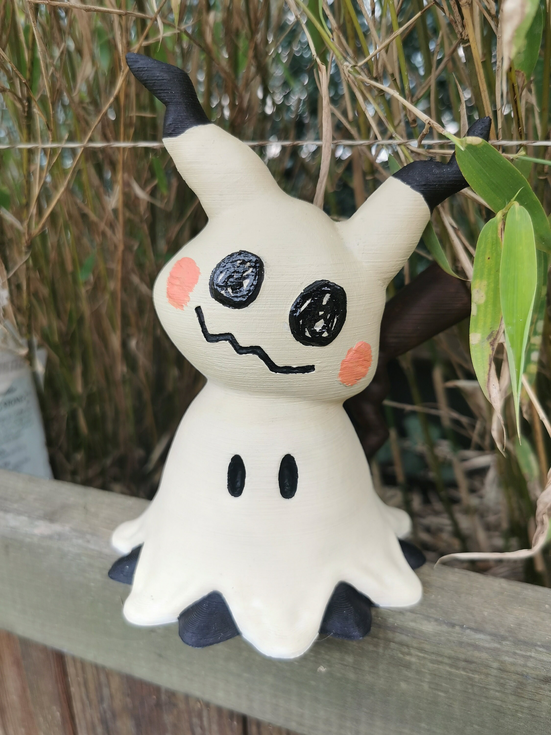 Shiny Mimikyu Pokemon Plush Handmade Fan Art Doll