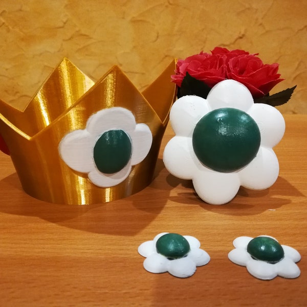 Accessoires cosplay princesse Daisy