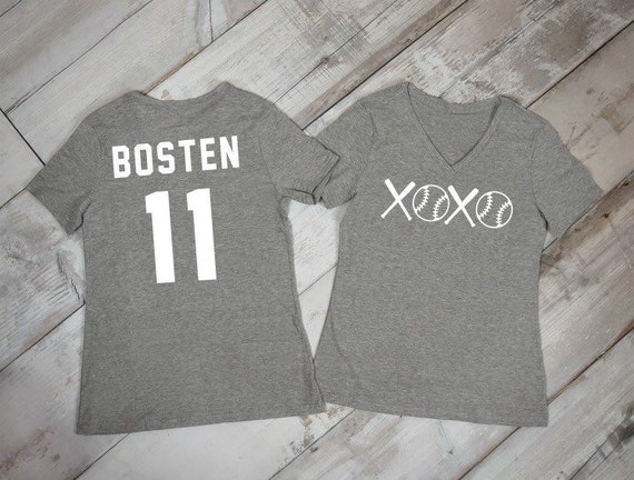 camisas de beisbol para mujer