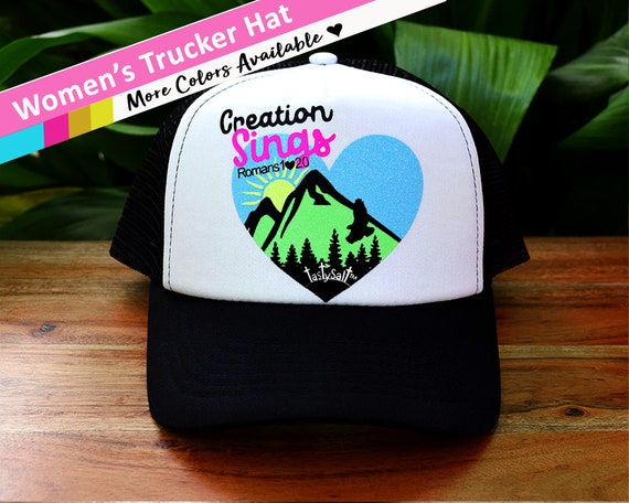 backpacking trucker hat
