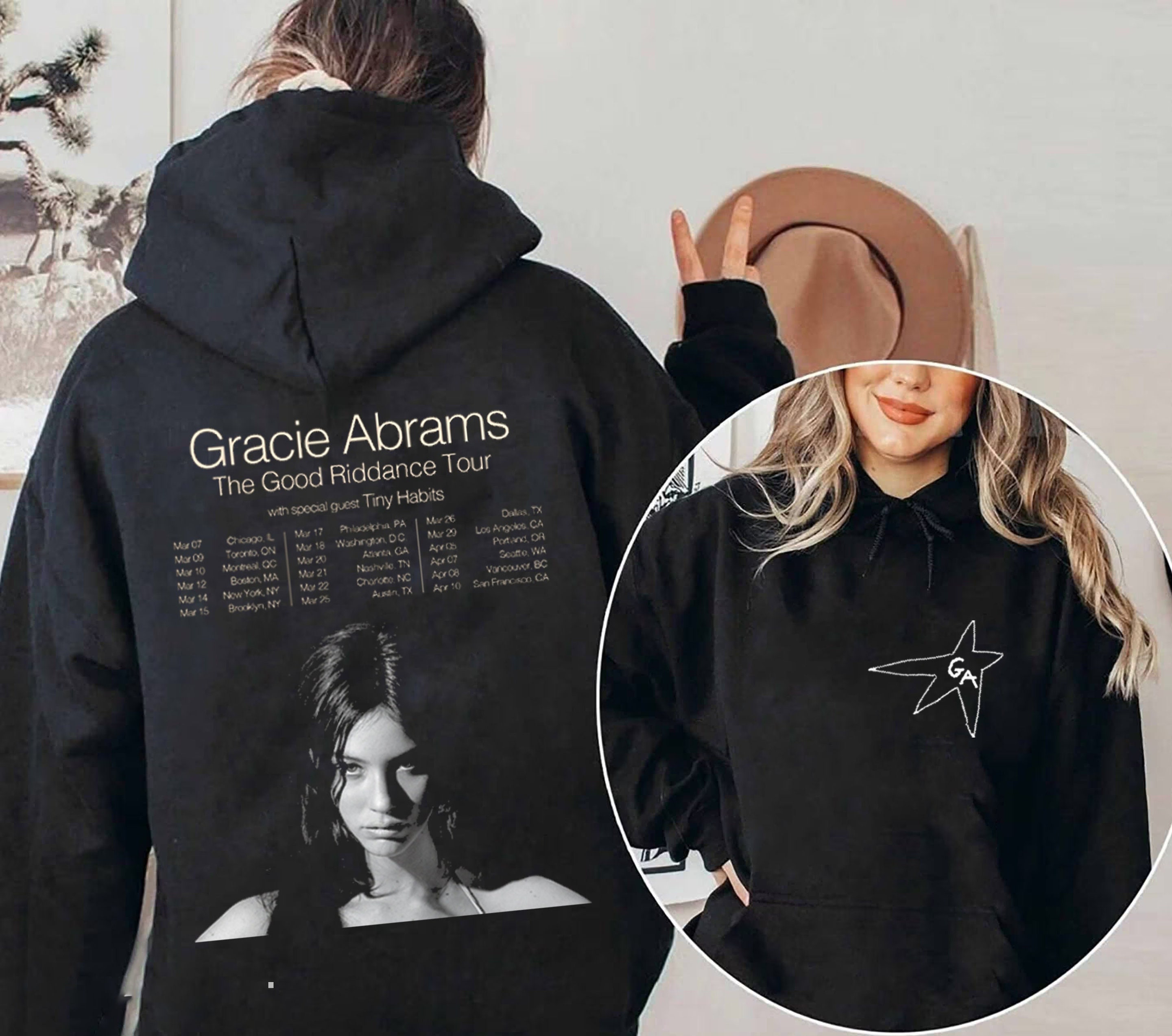 Gracie Abrams The Good Riddance Tour Tee, Gracie Abrams Shirt, The Good ...