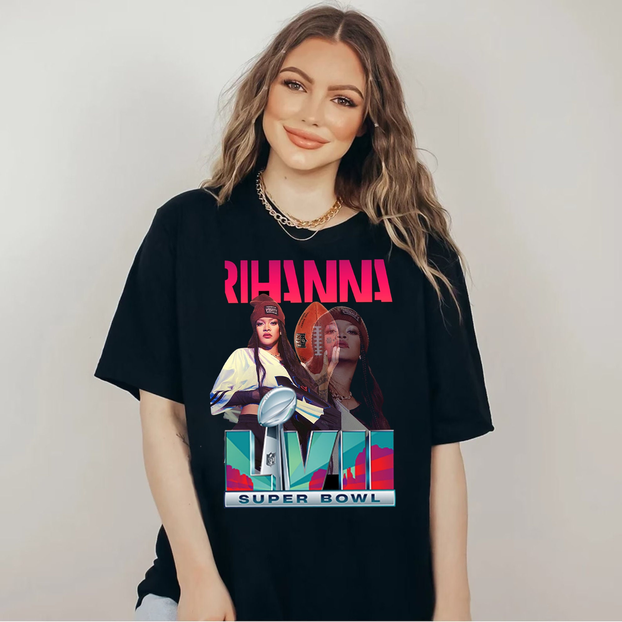 Discover Rihanna Supper Bowl Half Time 2023 T-shirt