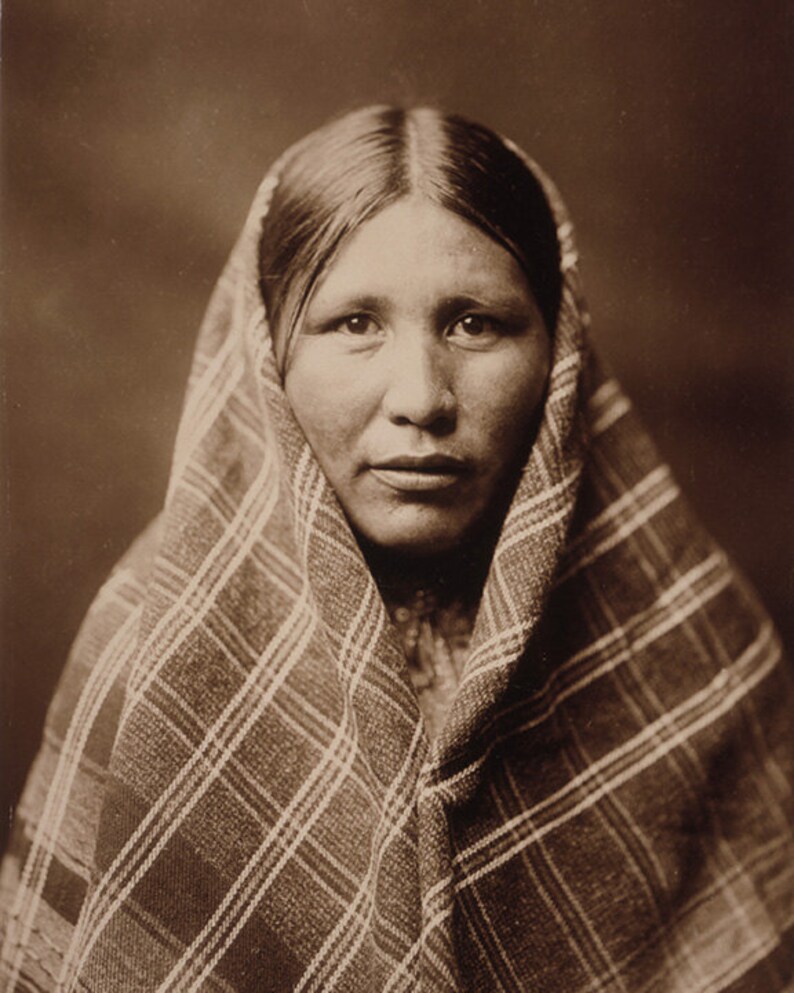 Edward Curtis Print Native American Art Native American Etsy